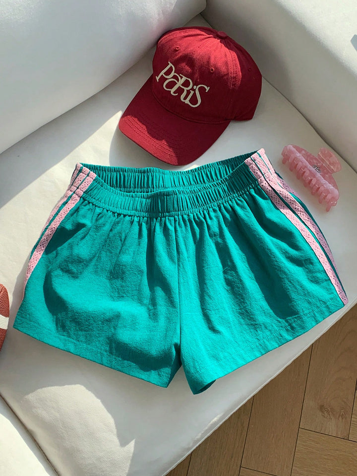 Pantaloni scurți SHEIN, verde