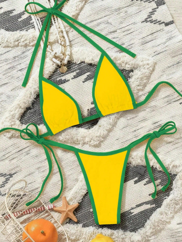 Set bikini SHEIN, verde