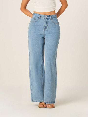 Jeans SHEIN, albastru