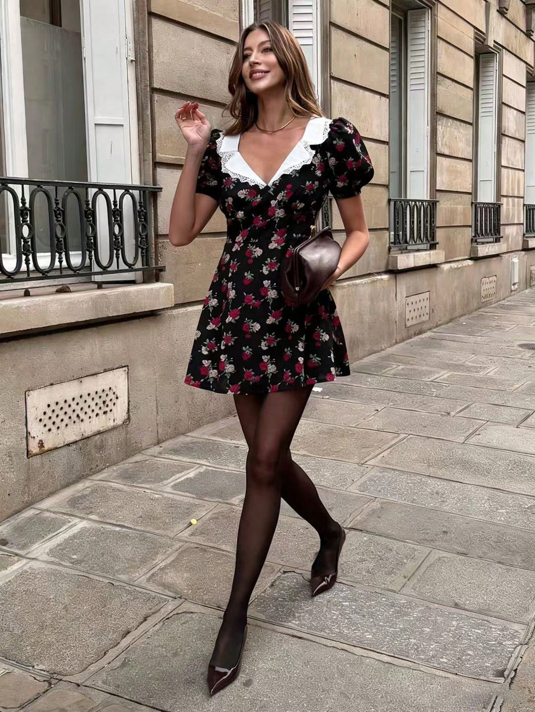 Rochie scurtă SHEIN, negru