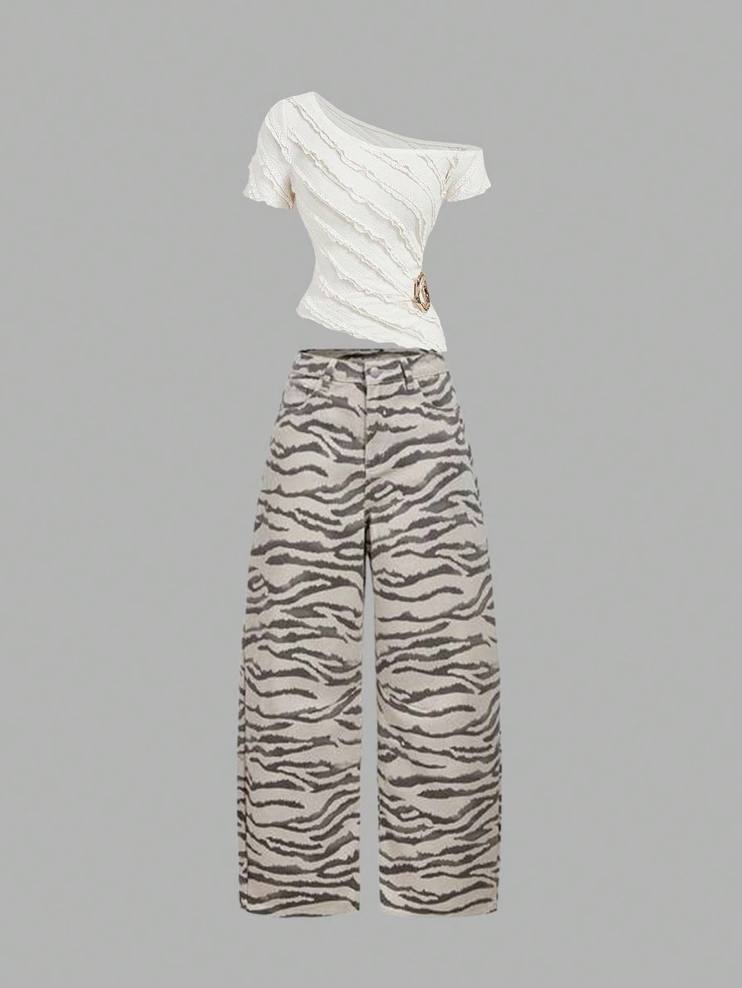 Tricou SHEIN, bej