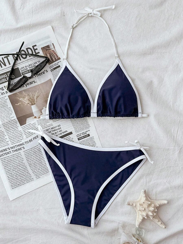 Costum de baie SHEIN, albastru