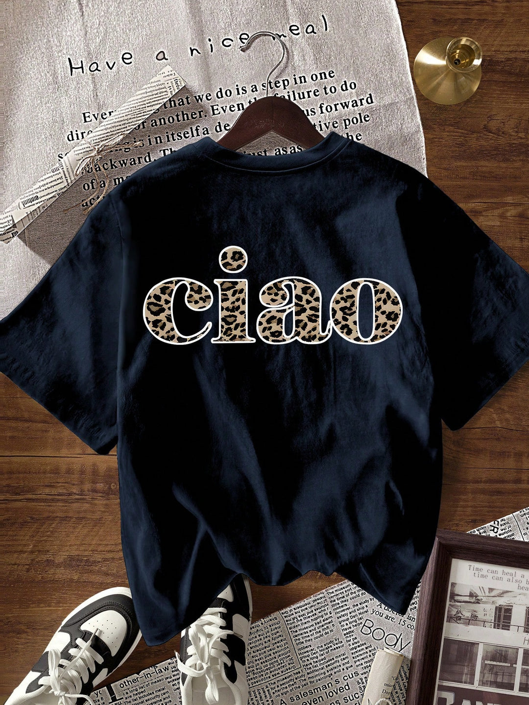 Tricou SHEIN, albastru