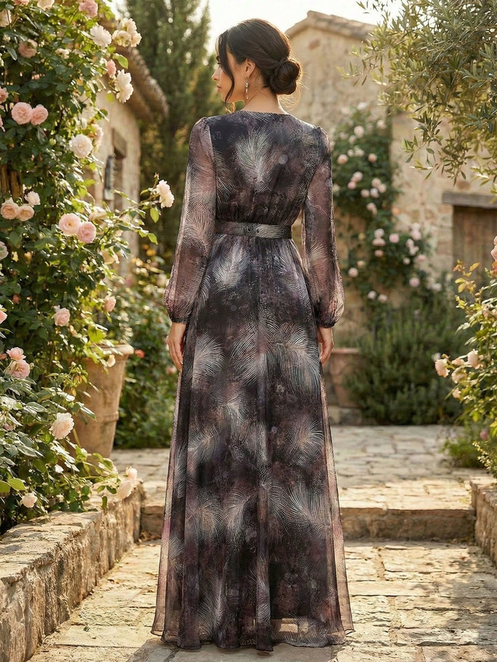Rochie maxi SHEIN, mix culori