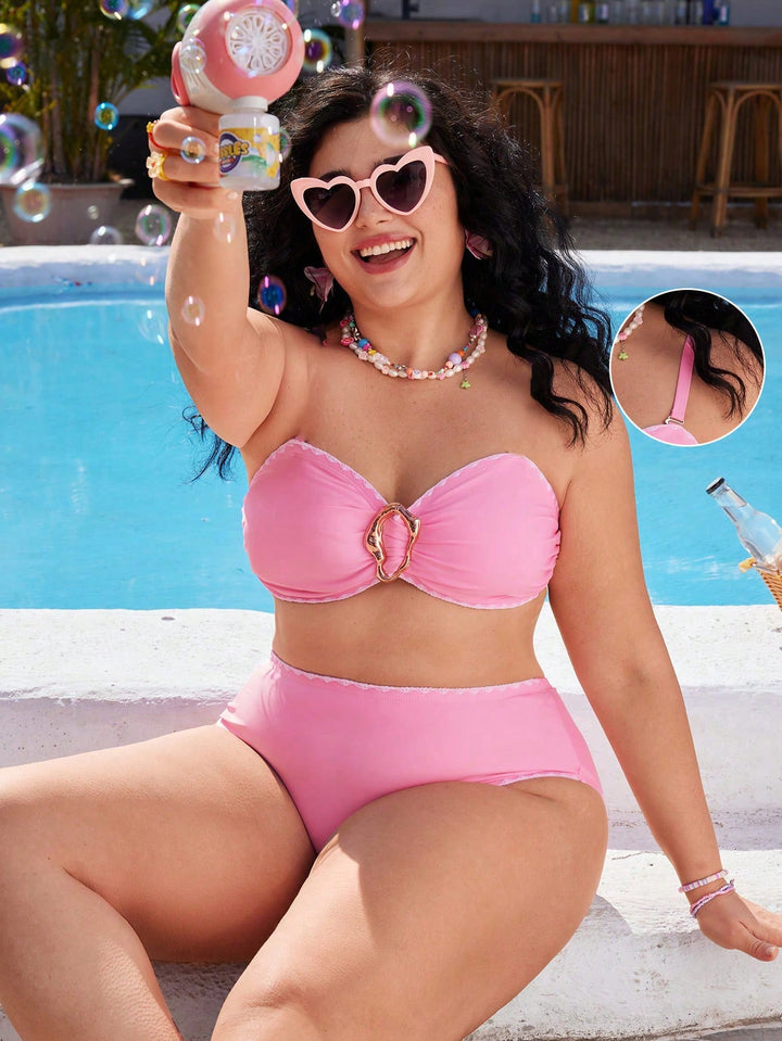 Set bikini de baie SHEIN, mix culori