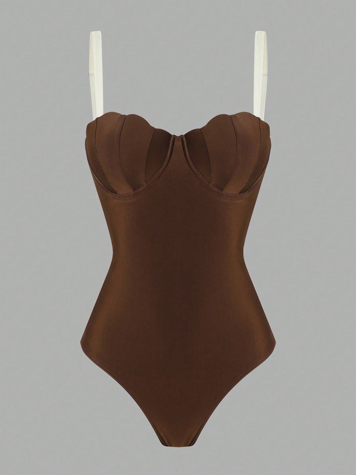 Costum de baie SHEIN, mix culori