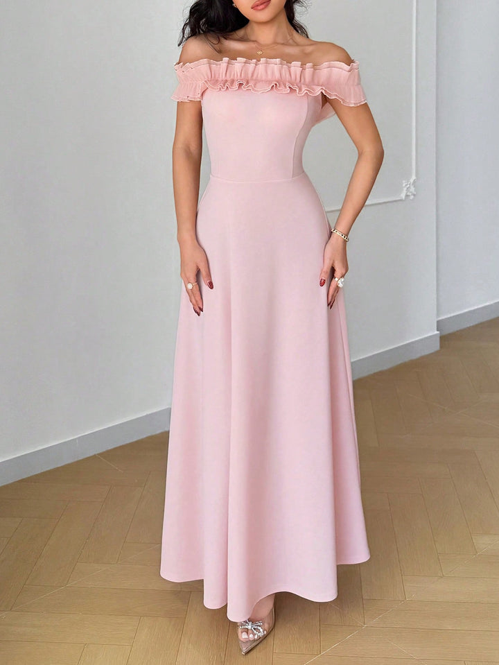 Rochie midi SHEIN, vișiniu