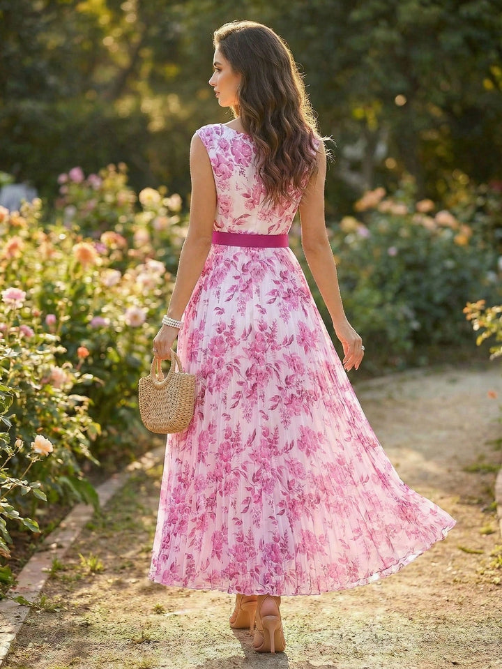 Rochie maxi SHEIN, roz