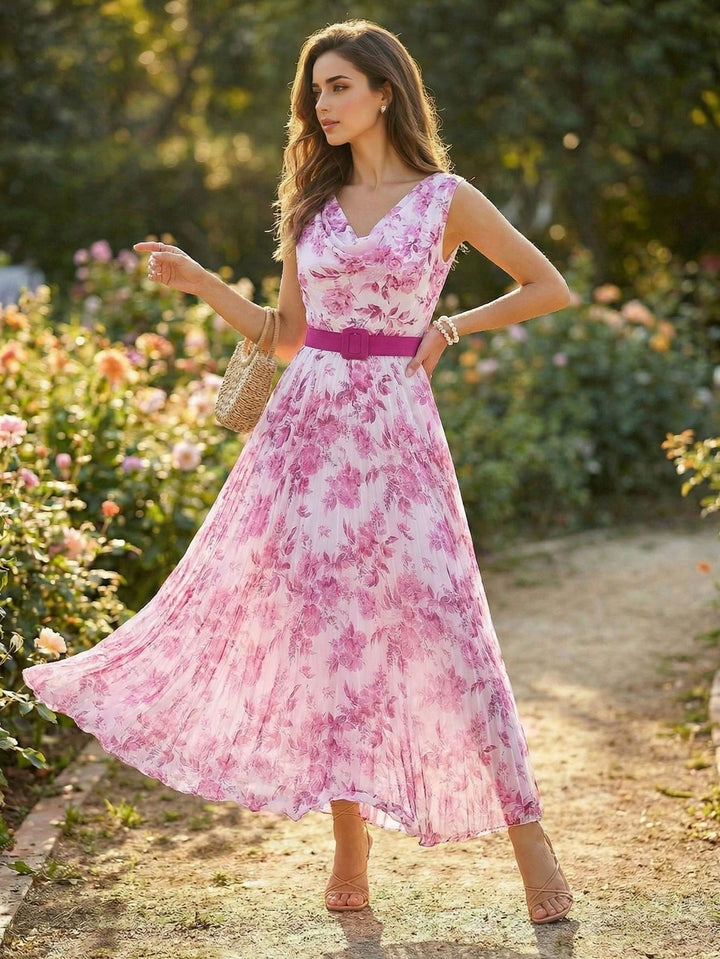 Rochie maxi SHEIN, roz