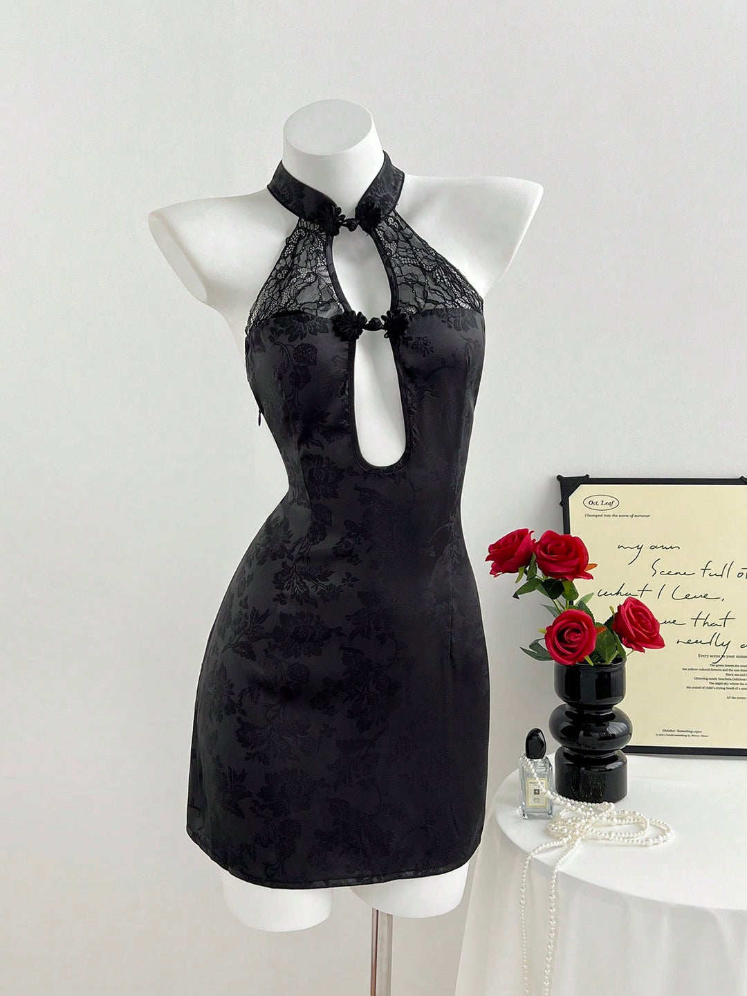 Rochie scurtă SHEIN, negru