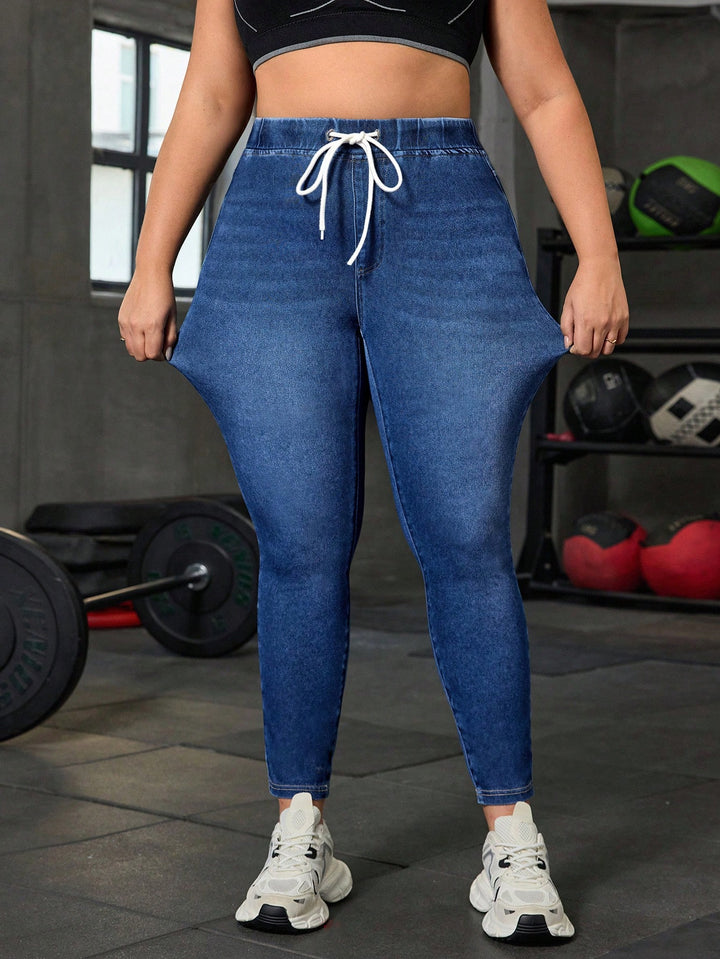 Jeans SHEIN, albastru