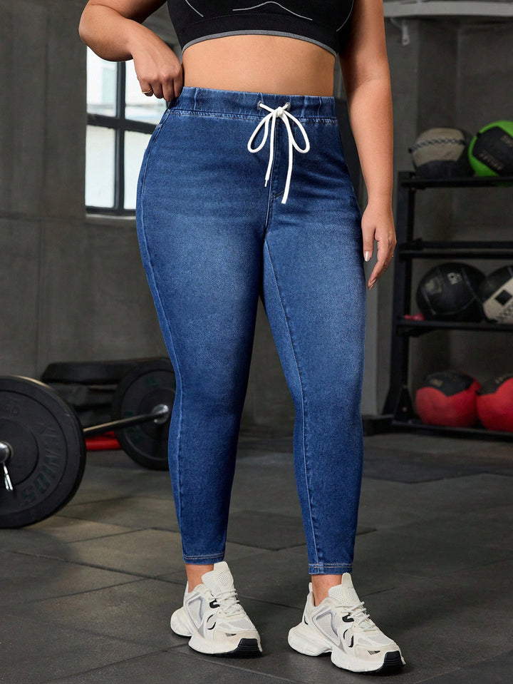 Jeans SHEIN, albastru