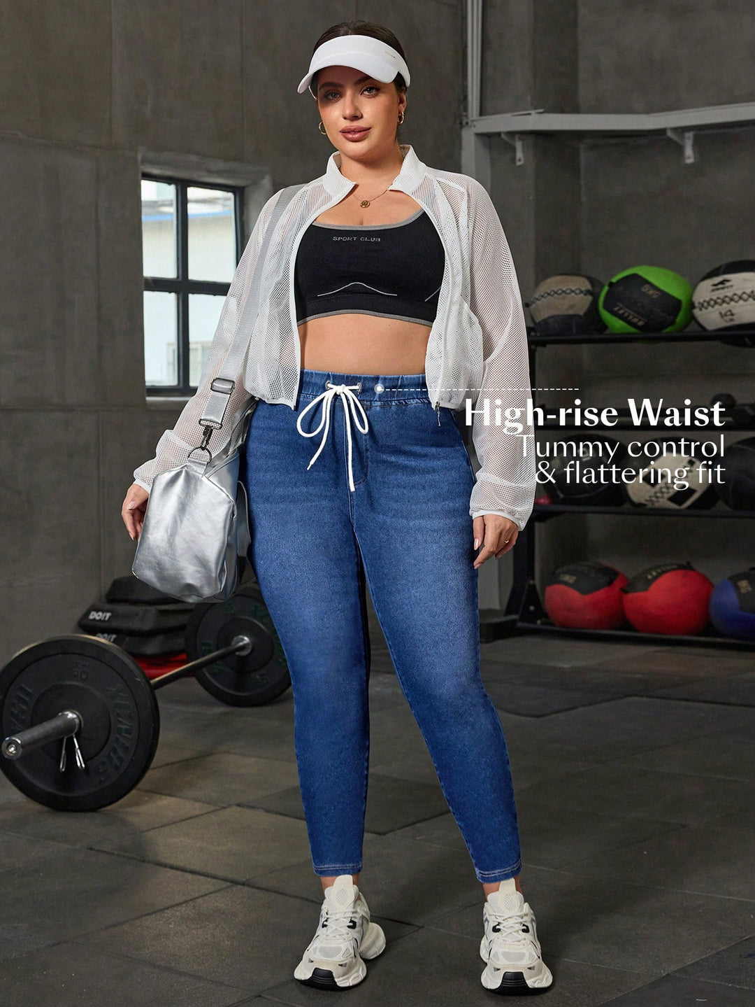 Jeans SHEIN, albastru