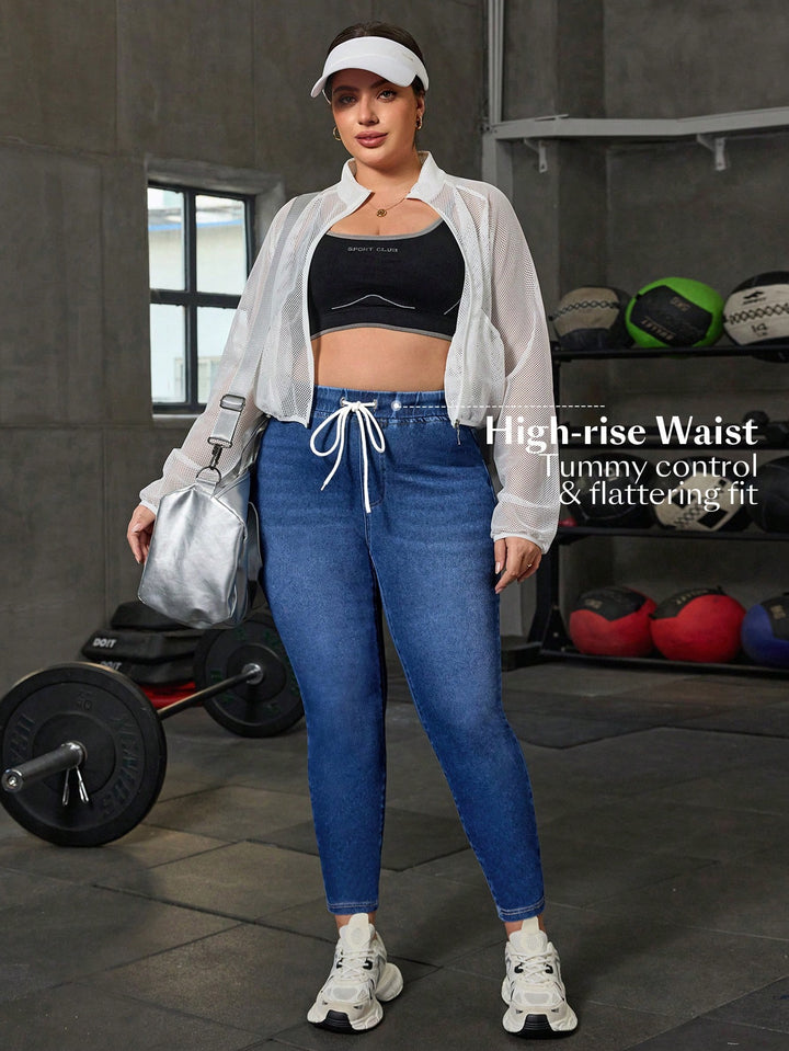 Jeans SHEIN, albastru