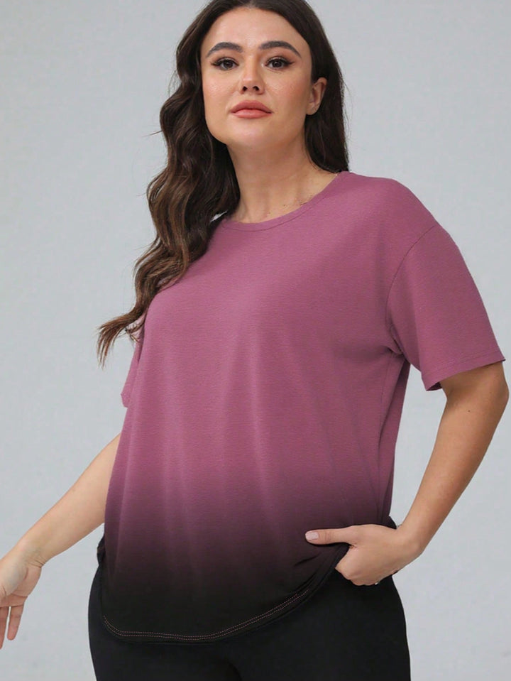Tricou SHEIN, vișiniu