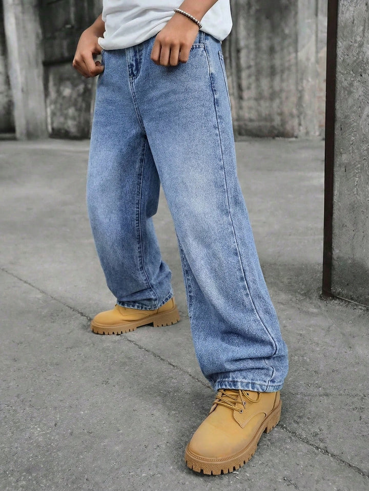 Jeans SHEIN, albastru