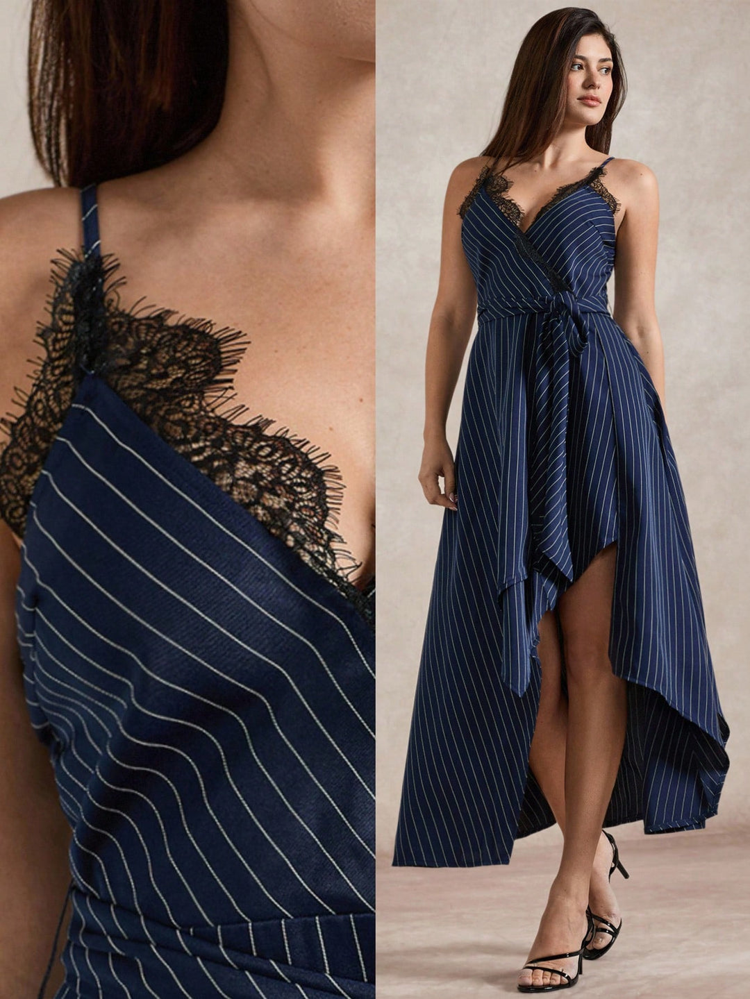 Rochie maxi SHEIN, albastru