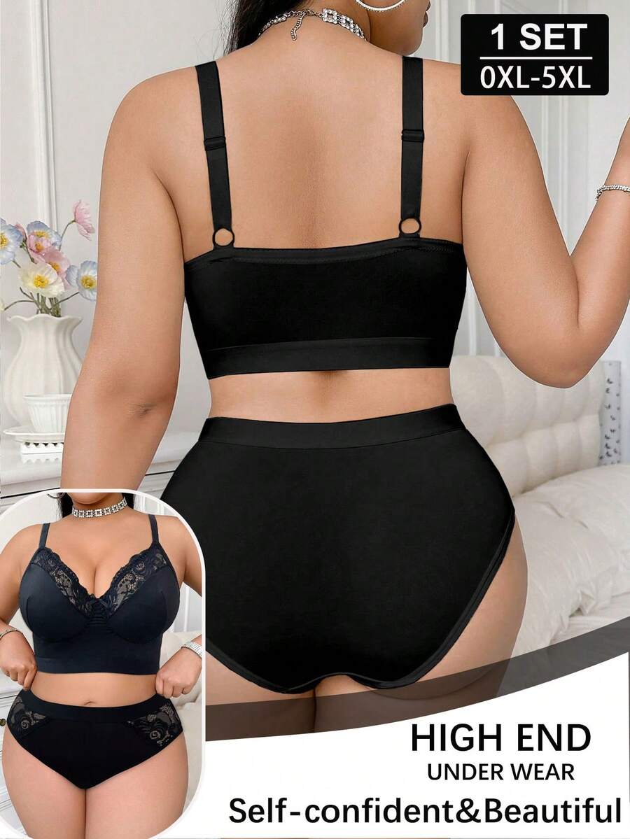 Set lenjerie intimă SHEIN, negru