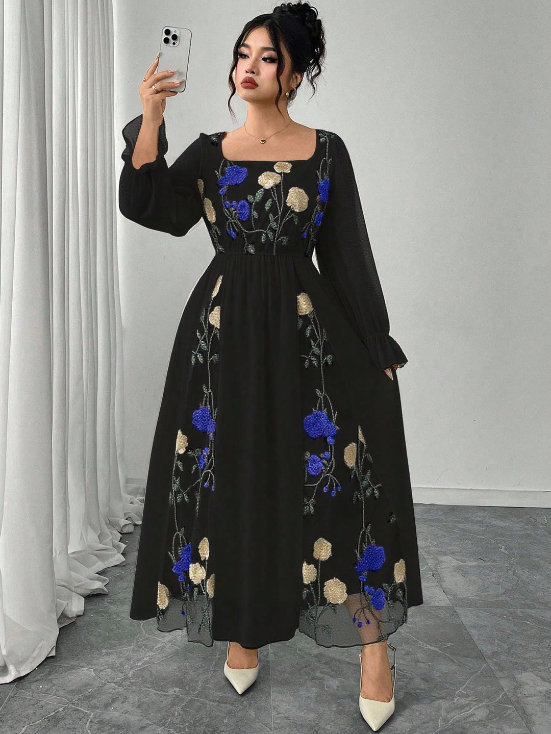 Rochie SHEIN, mix culori