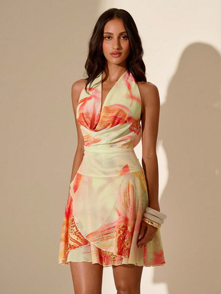 Rochie scurtă SHEIN, mix culori