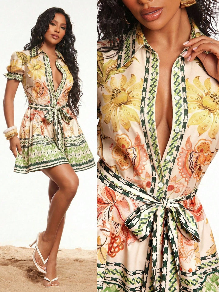Rochie mini SHEIN, mix culori