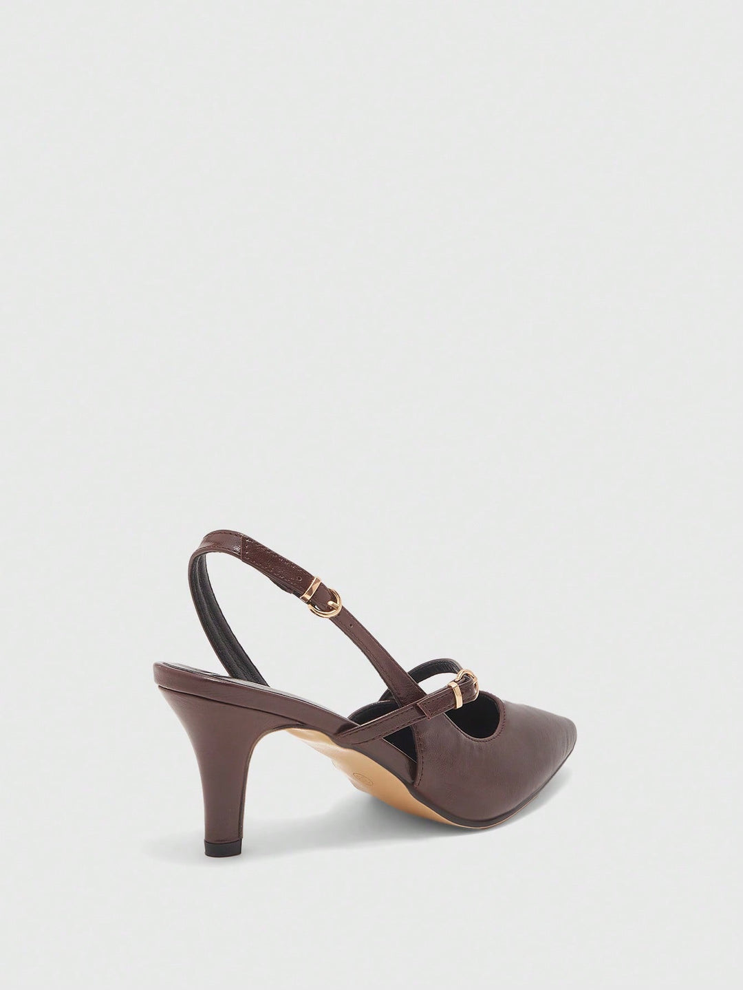 Pantofi cu toc SHEIN, maro