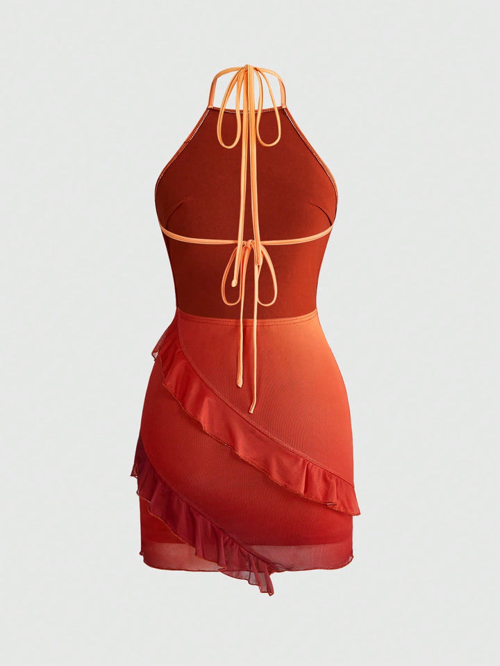 Rochie mini SHEIN, mix culori