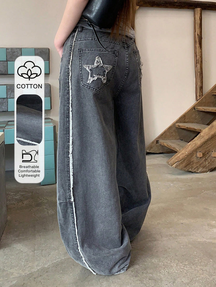 Jeans SHEIN, gri