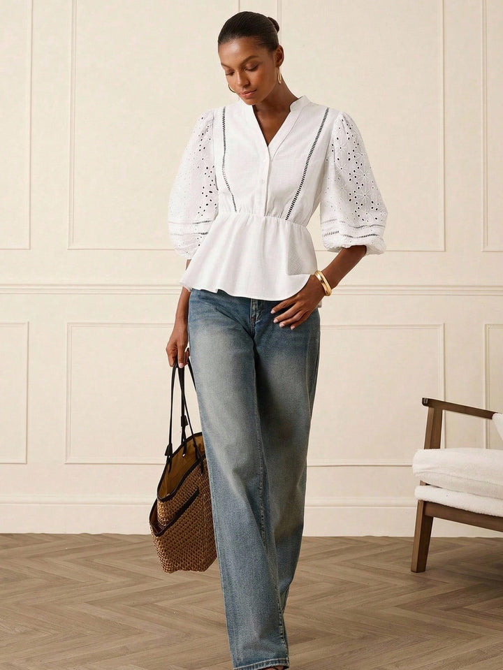 Bluza SHEIN, alb
