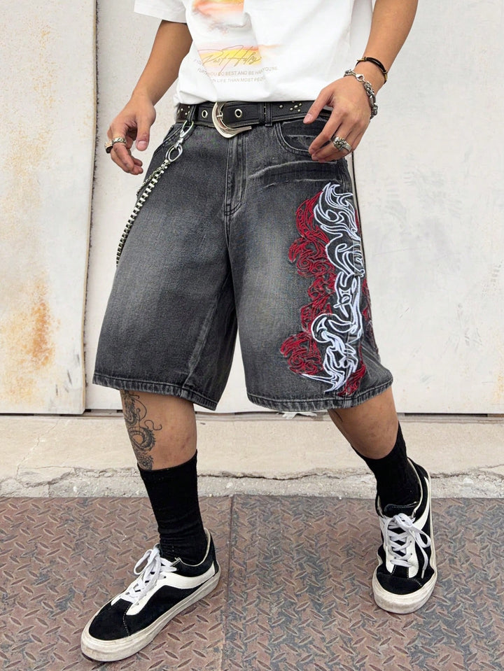 Pantaloni scurți SHEIN, negru