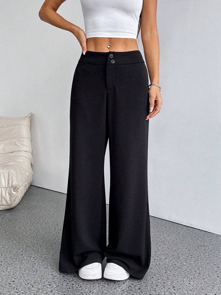 Pantaloni SHEIN, negru
