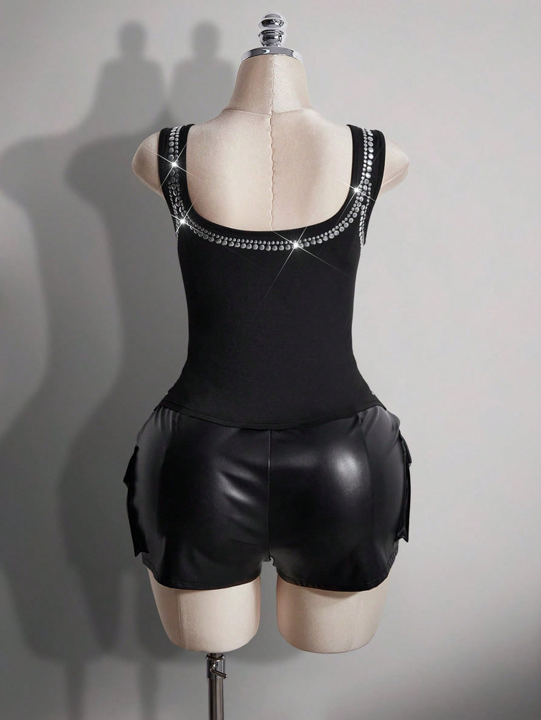 SHEIN top, fekete