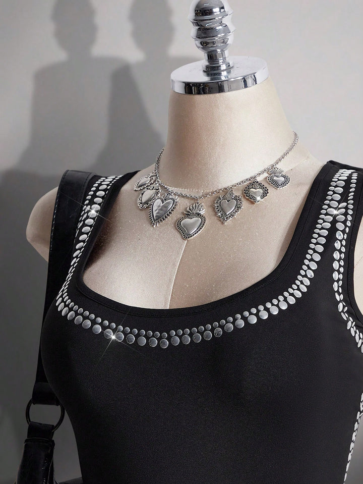 SHEIN top, fekete