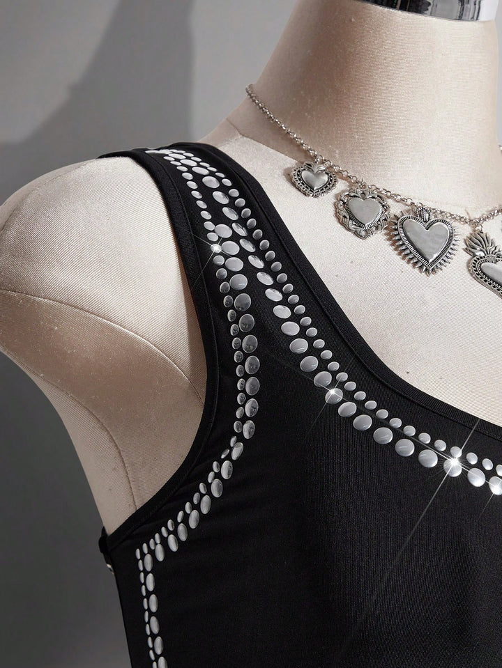 SHEIN top, fekete