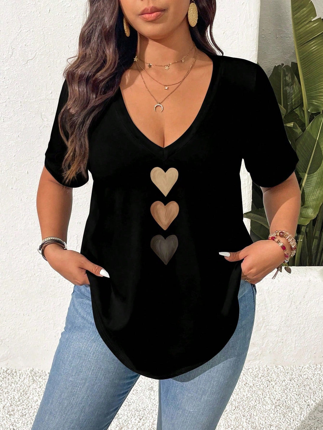 Tricou SHEIN, negru