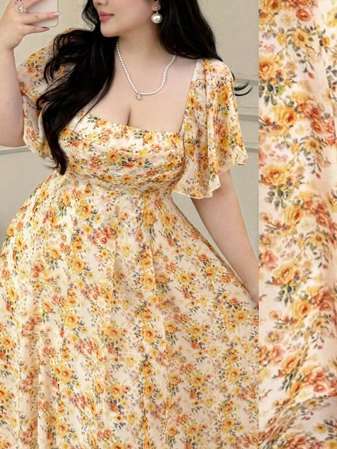 Rochie SHEIN, galben