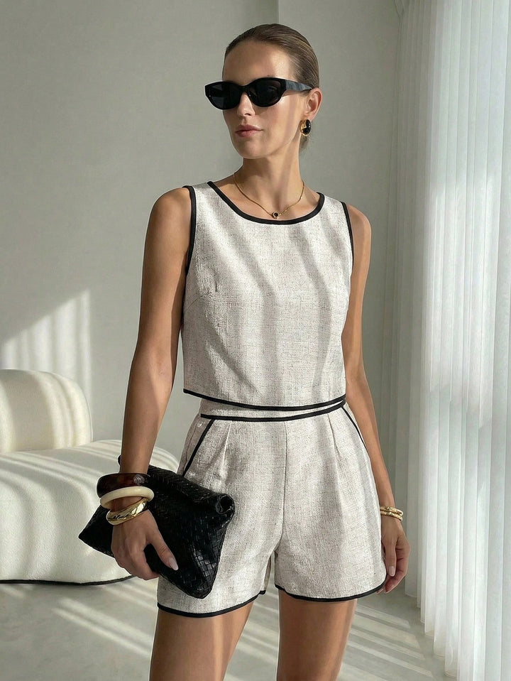 SHEIN együttes, bézs