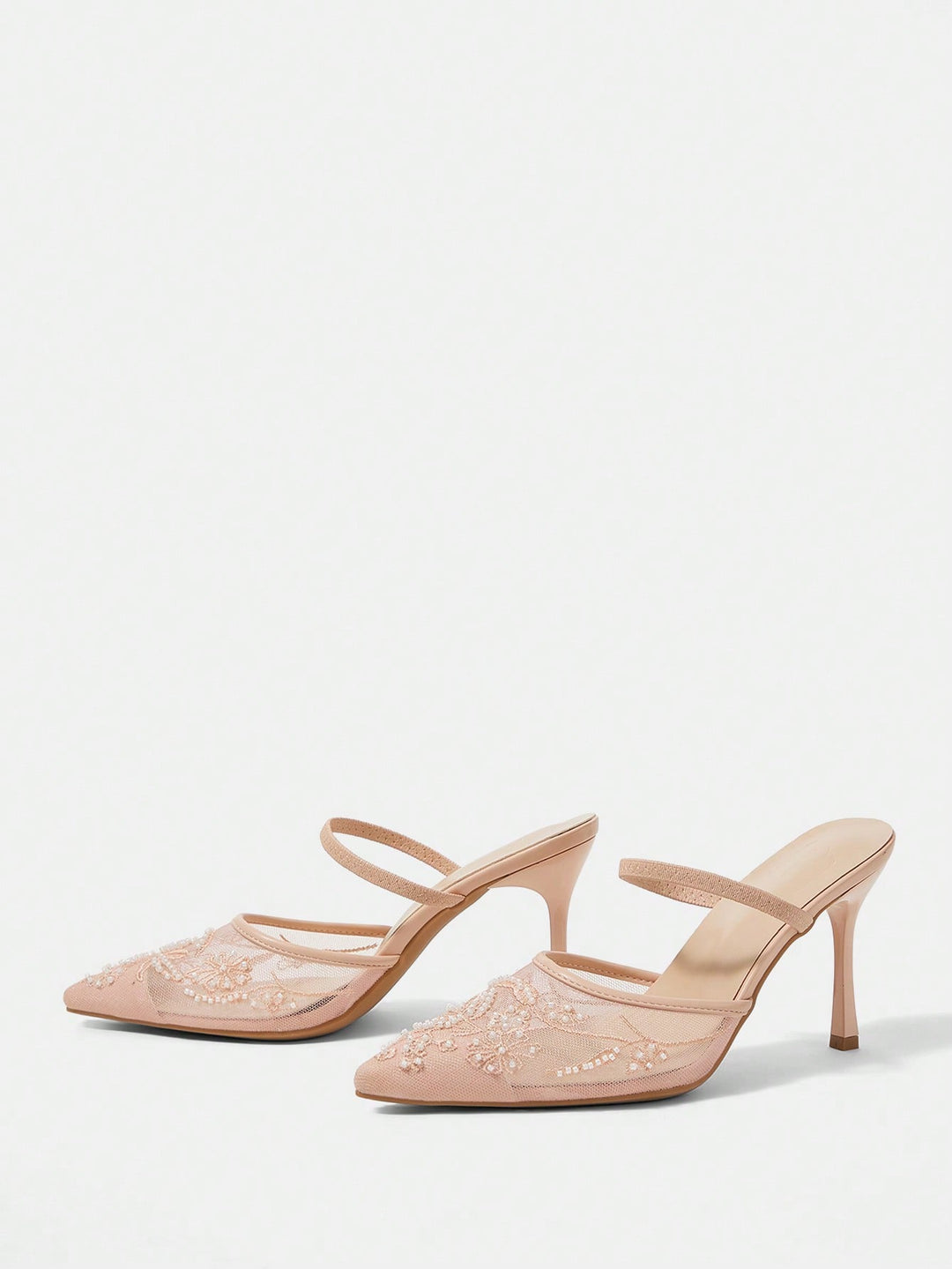 Pantofi cu toc SHEIN, roz