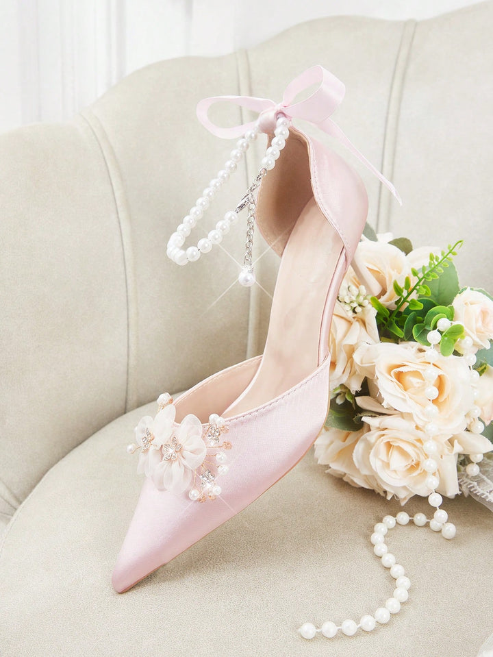 Pantofi cu toc SHEIN, roz