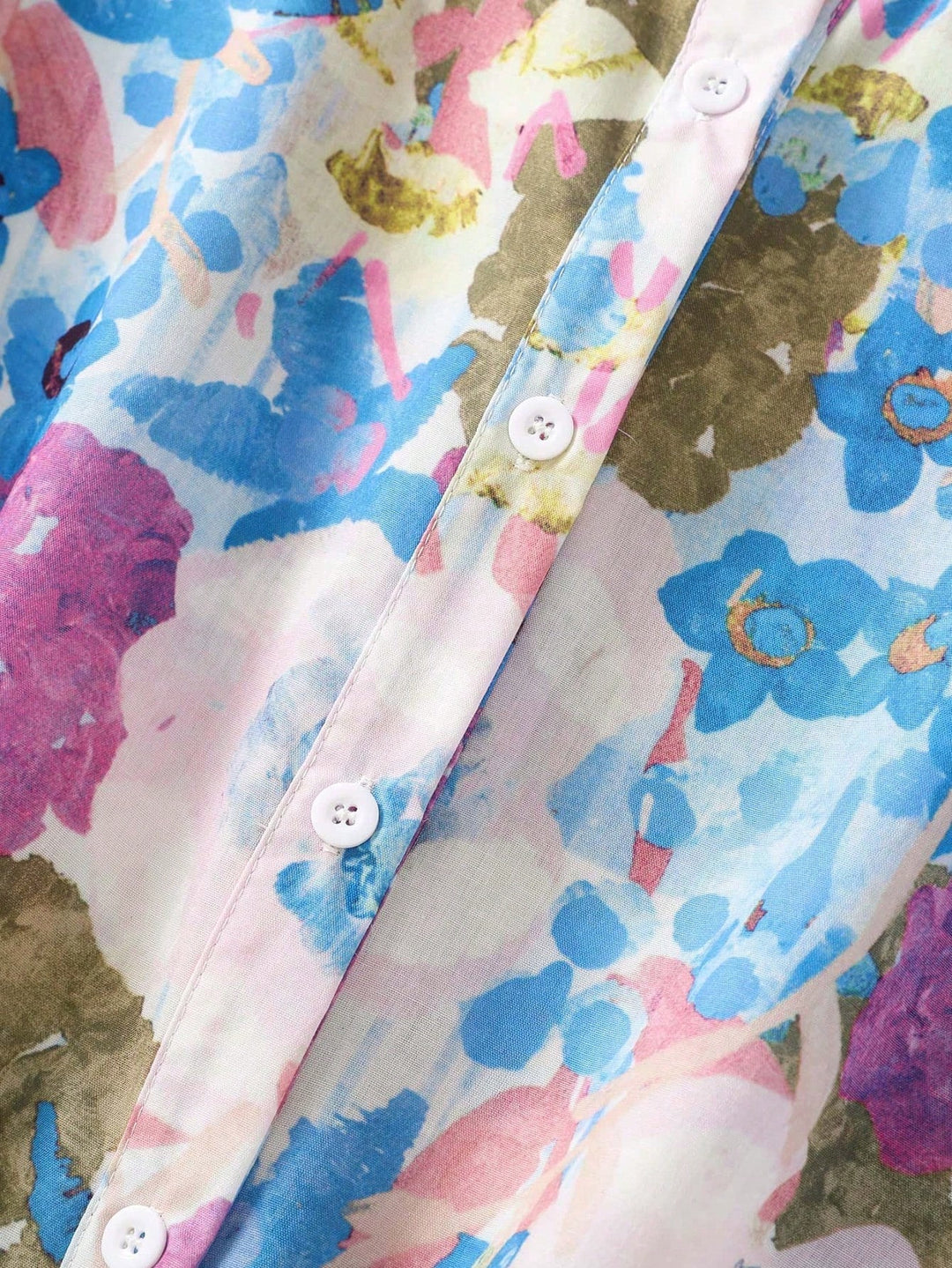Cămașă dama SHEIN, floral print