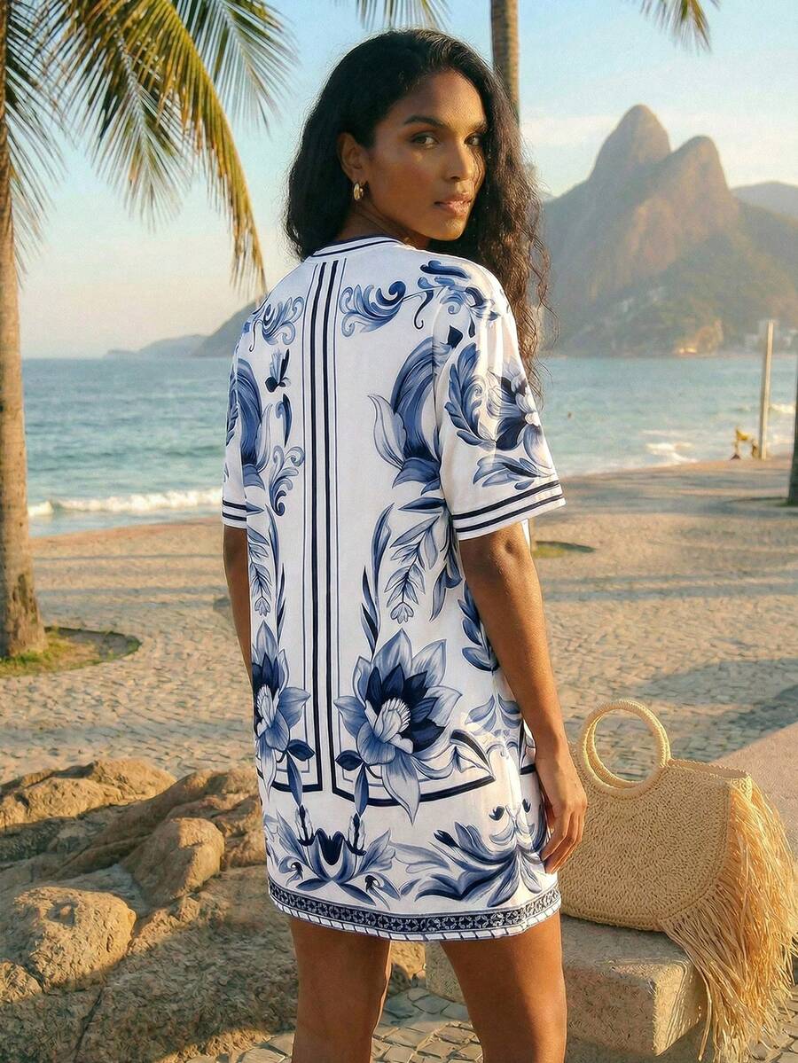Rochie mini SHEIN,mix culori