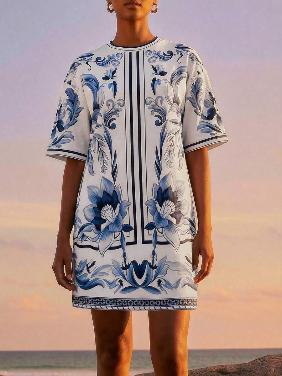 Rochie mini SHEIN,mix culori