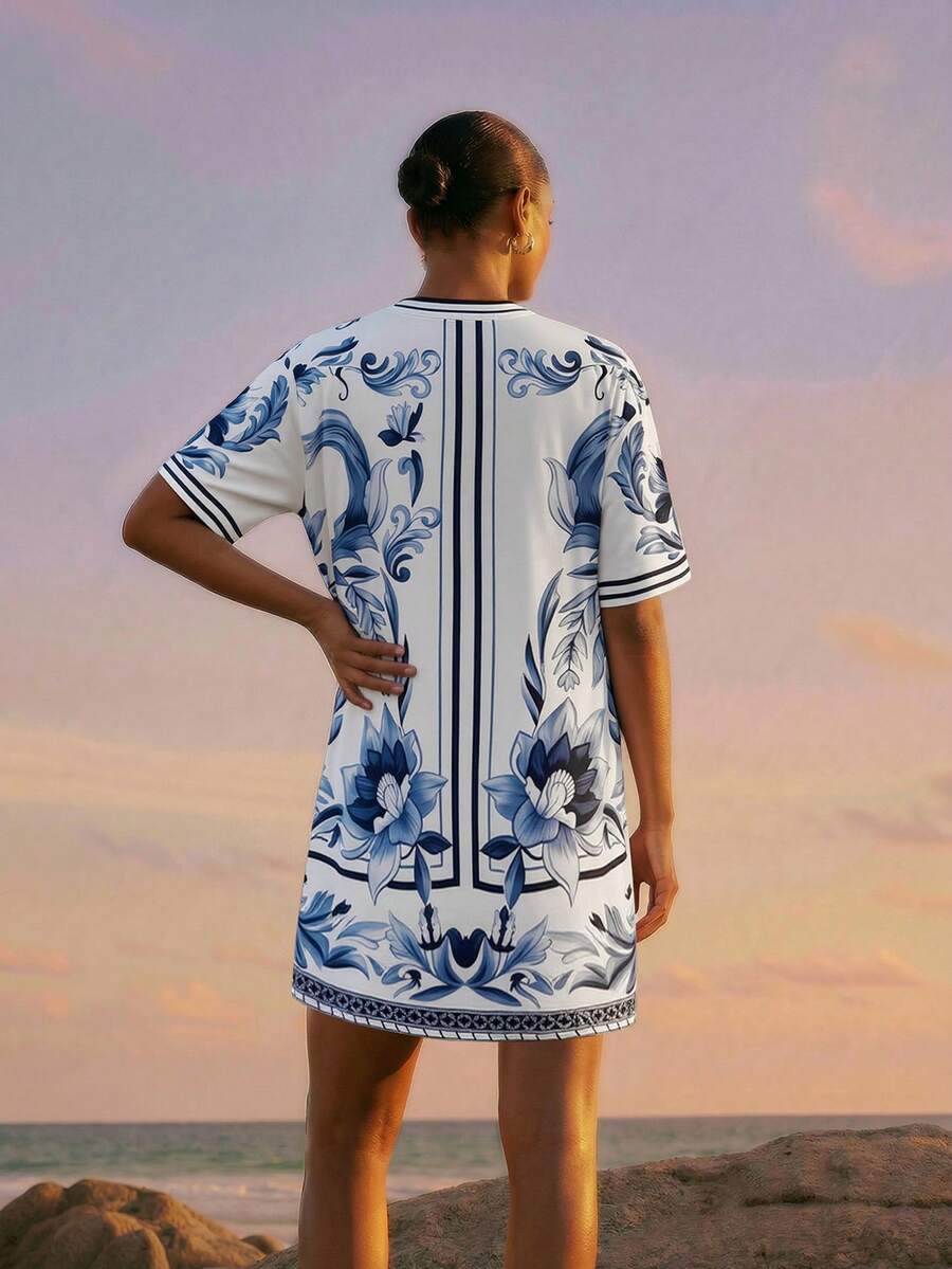 Rochie mini SHEIN,mix culori