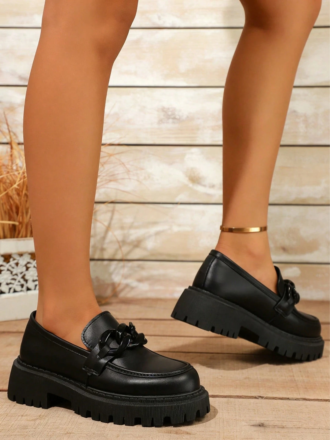 Pantofi SHEIN, negru
