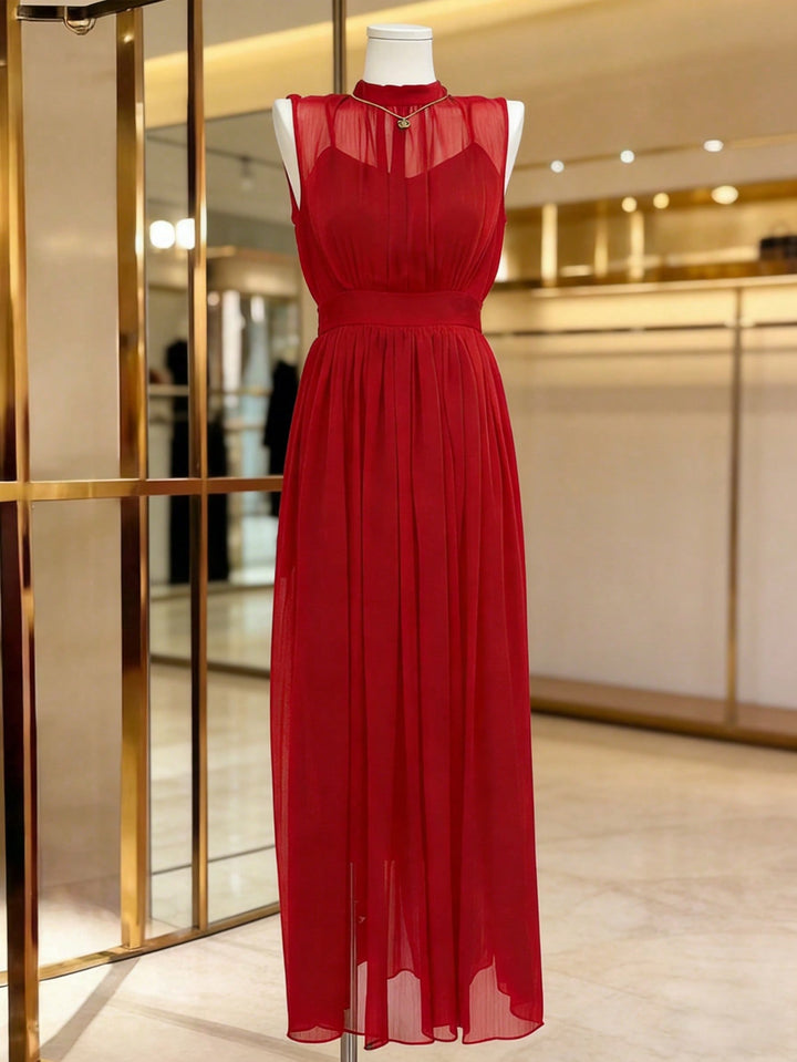 Rochie maxi SHEIN, roșu