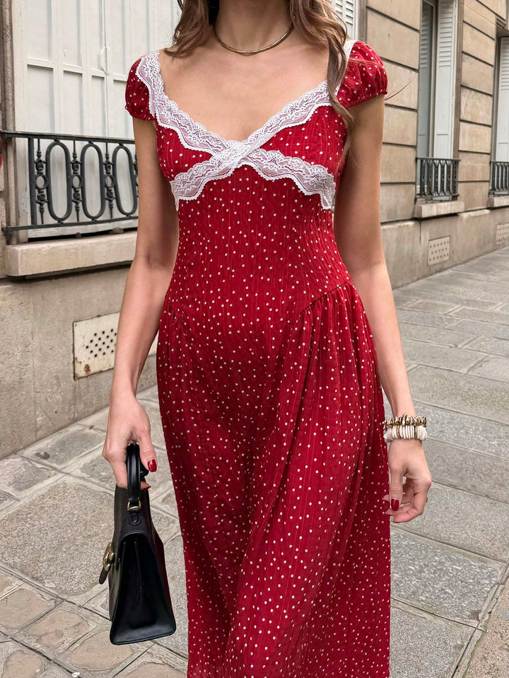 Rochie maxi SHEIN, roșu
