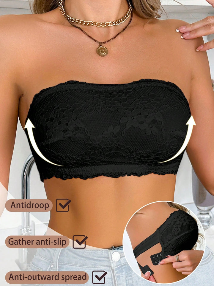 SHEIN Bustier, fekete