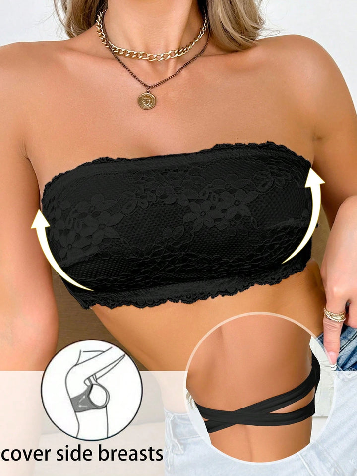 SHEIN Bustier, fekete