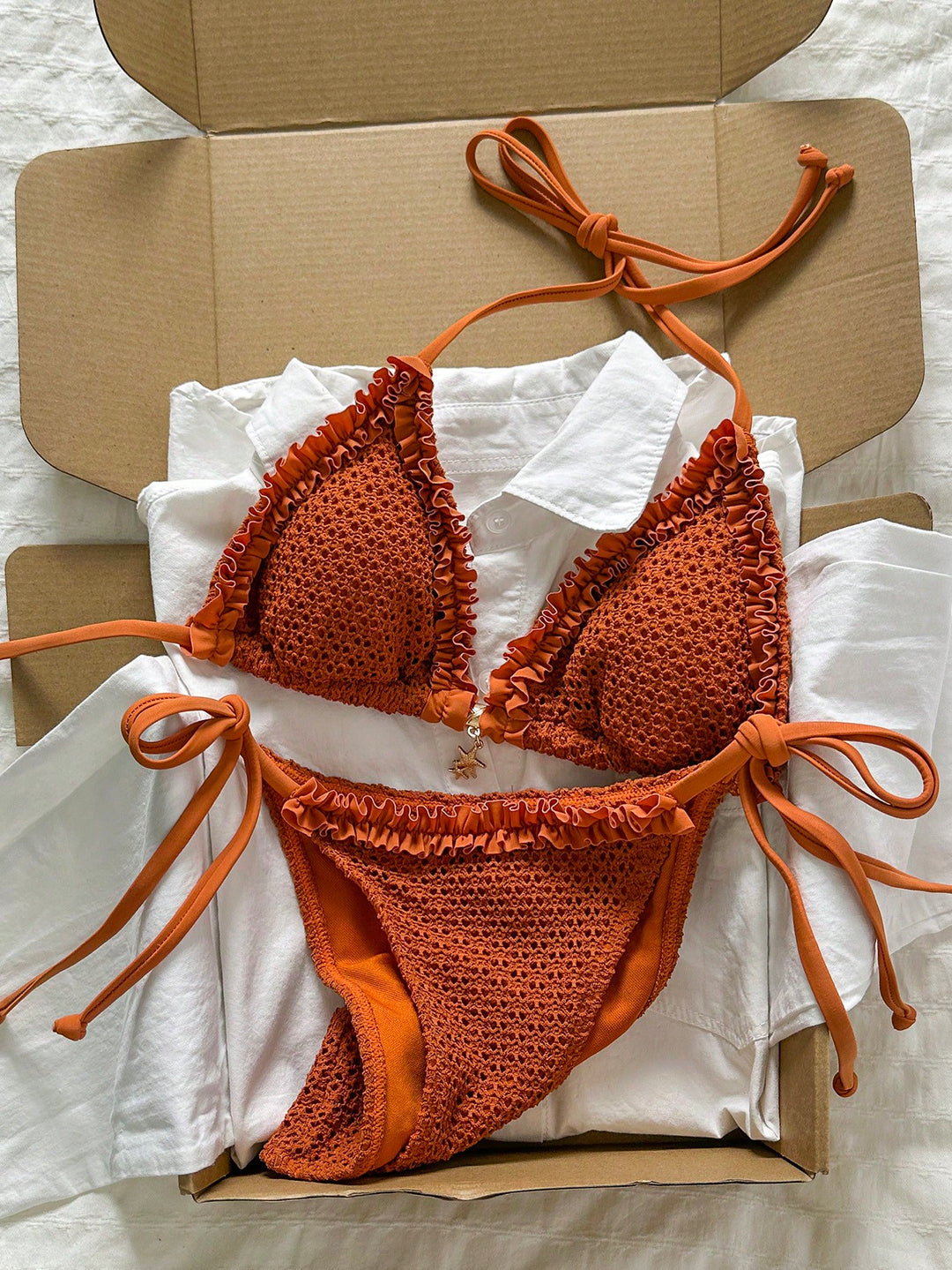 Set bikini SHEIN, maro