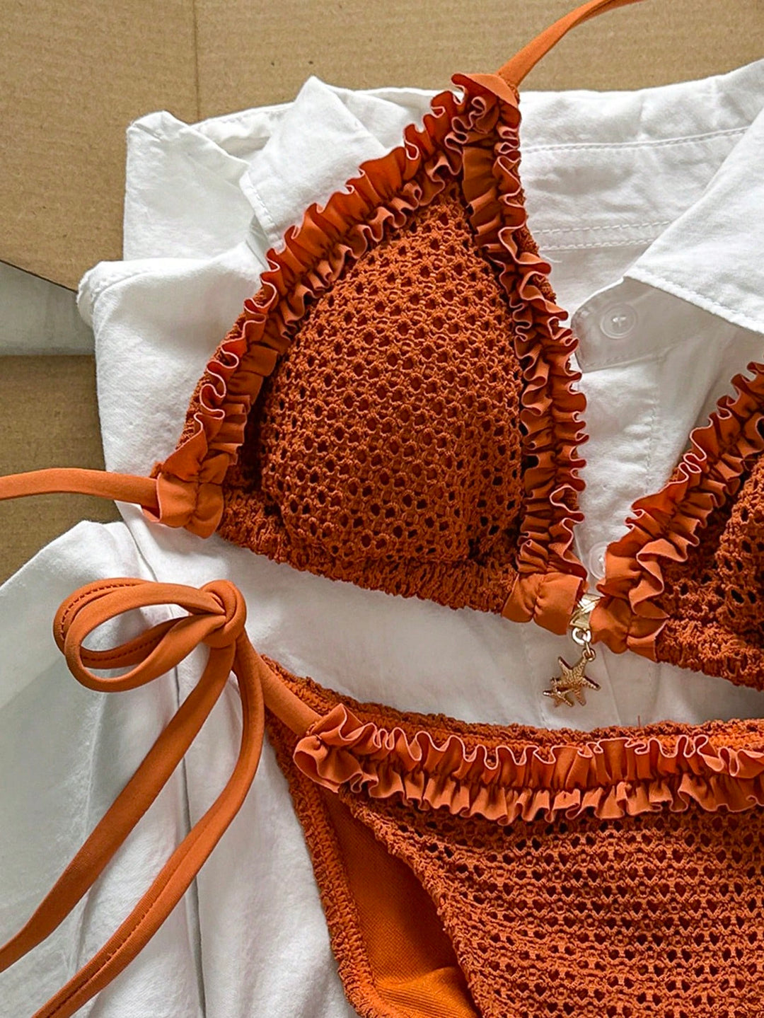 Set bikini SHEIN, maro